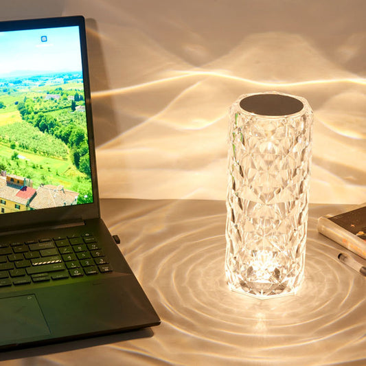 LED Crystal Table Lamp